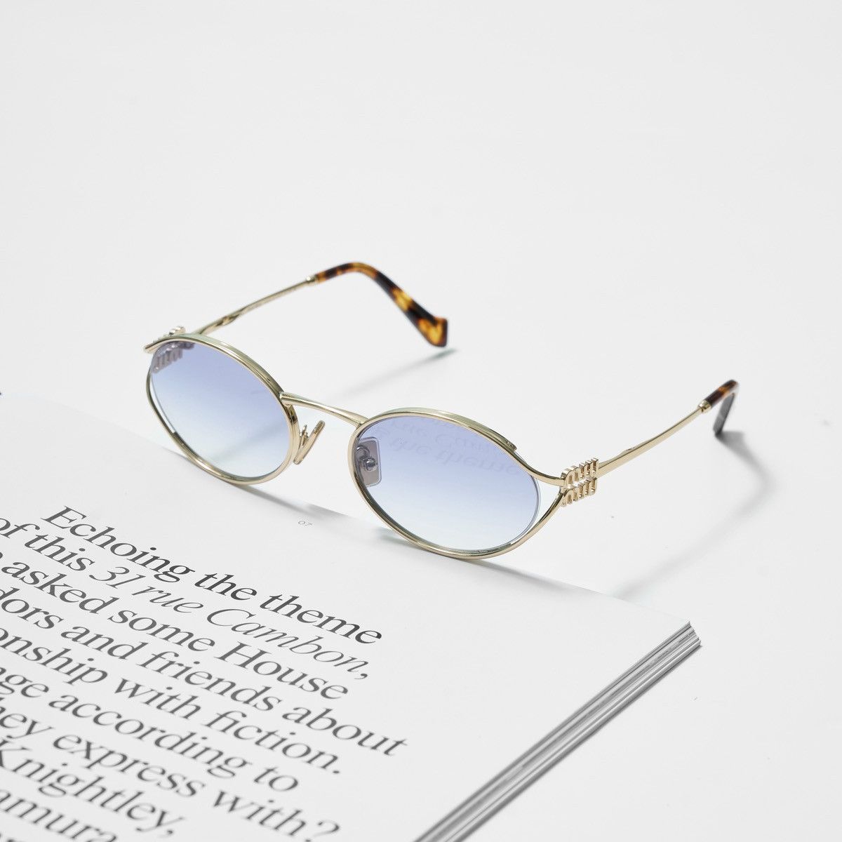 Miu Miu MIU MIU 0MU 52YS ZVN80O SUNGLASSES Size ONE SIZE - 1 Thumbnail