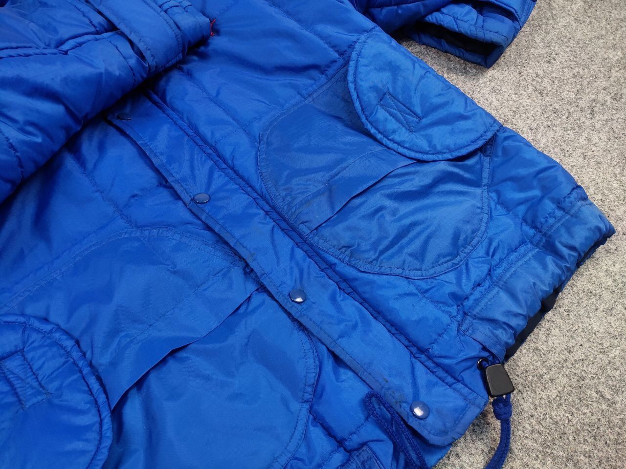 Vintage Vintage 90's Ford Motorsport Racing Winter Blue Nylon Jacket Size US S / EU 44-46 / 1 - 18 Thumbnail