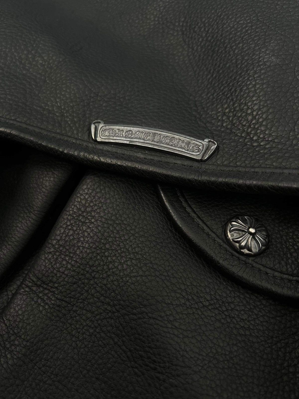Chrome Hearts Chrome Hearts Leather Bag rare supreme jeans denim travis Size ONE SIZE - 2 Thumbnail
