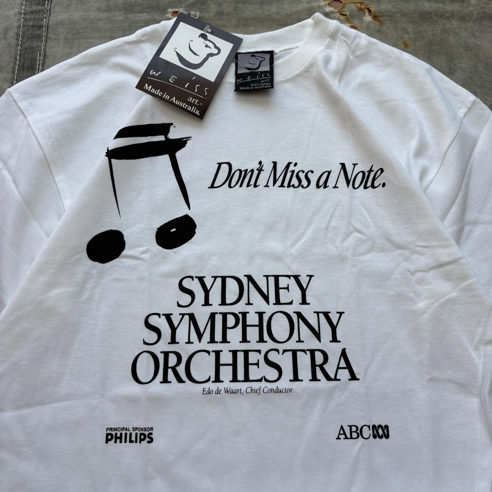 Vintage Vintage Deadstock Sydney Symphony Orchestra Australia Shirt Size US M / EU 48-50 / 2 - 2 Thumbnail