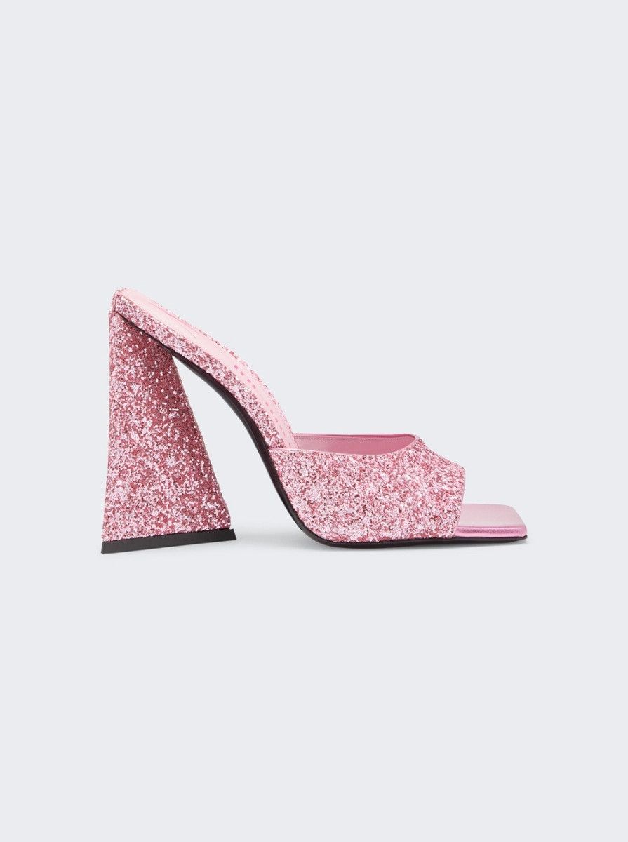 The Attico o1mle0526 Devon Mules 115mm in Pink Size US 11 / IT 41 - 1 Preview