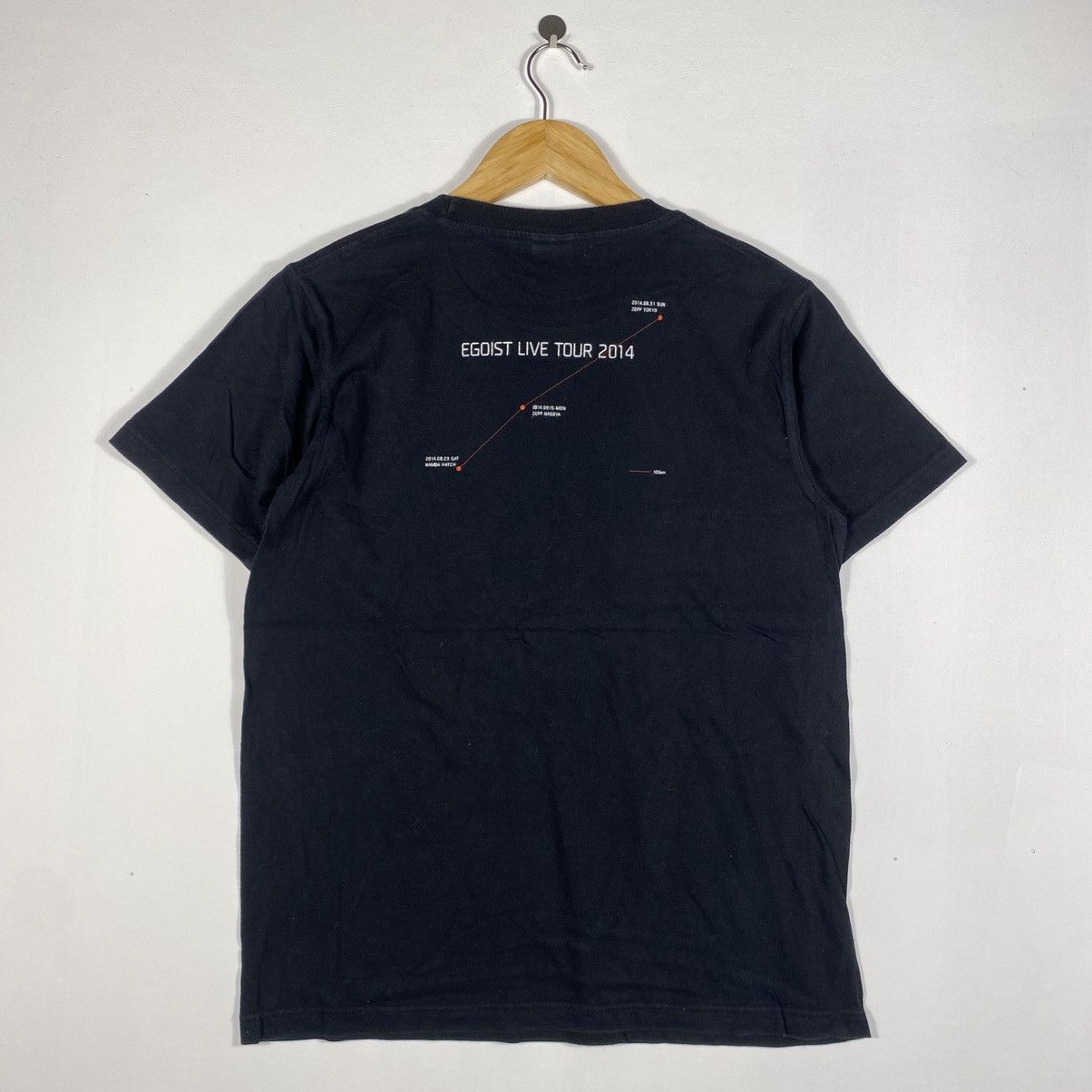 Band Tees EGOIST Live Tour 2014 Japanese Musical Group Tee Shirt Size US M / EU 48-50 / 2 - 5 Thumbnail