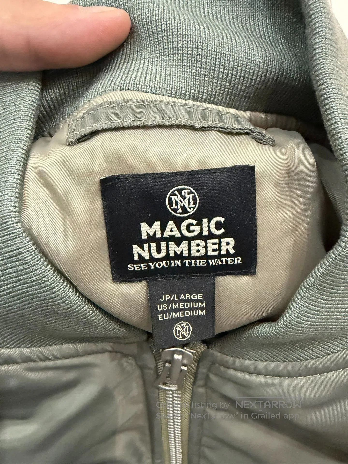 Numbers Magic Number MA1 3M Thinsulate Flight Jacket. Size US M / EU 48-50 / 2 - 4 Thumbnail