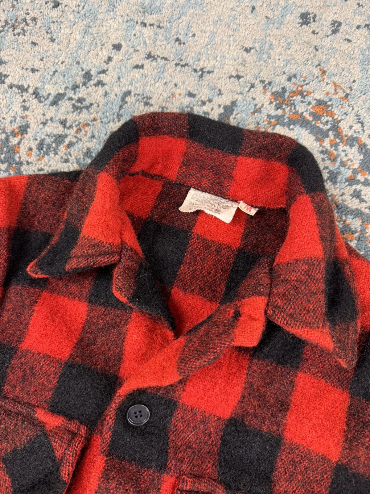 Vintage Vintage 70s Brumdies heavy wool buffalo plaid flannel shirt Size US M / EU 48-50 / 2 - 8 Thumbnail