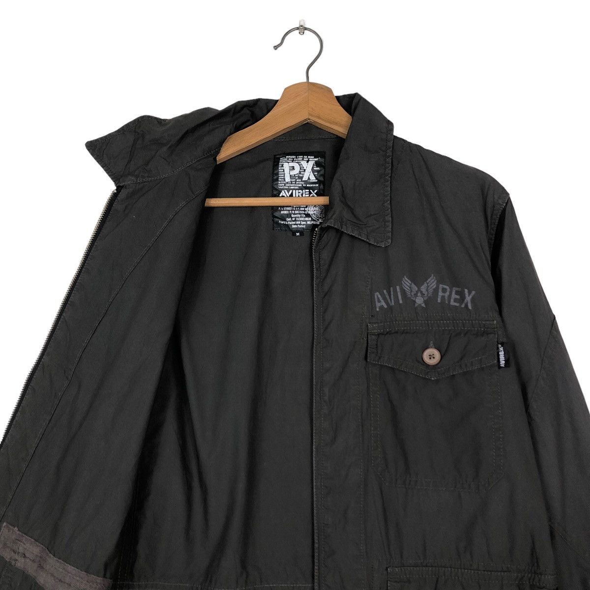Avirex 🔥Vintage Multi Pocket Cargo Jacket Biker Avirex Usa Size US M / EU 48-50 / 2 - 12 Thumbnail