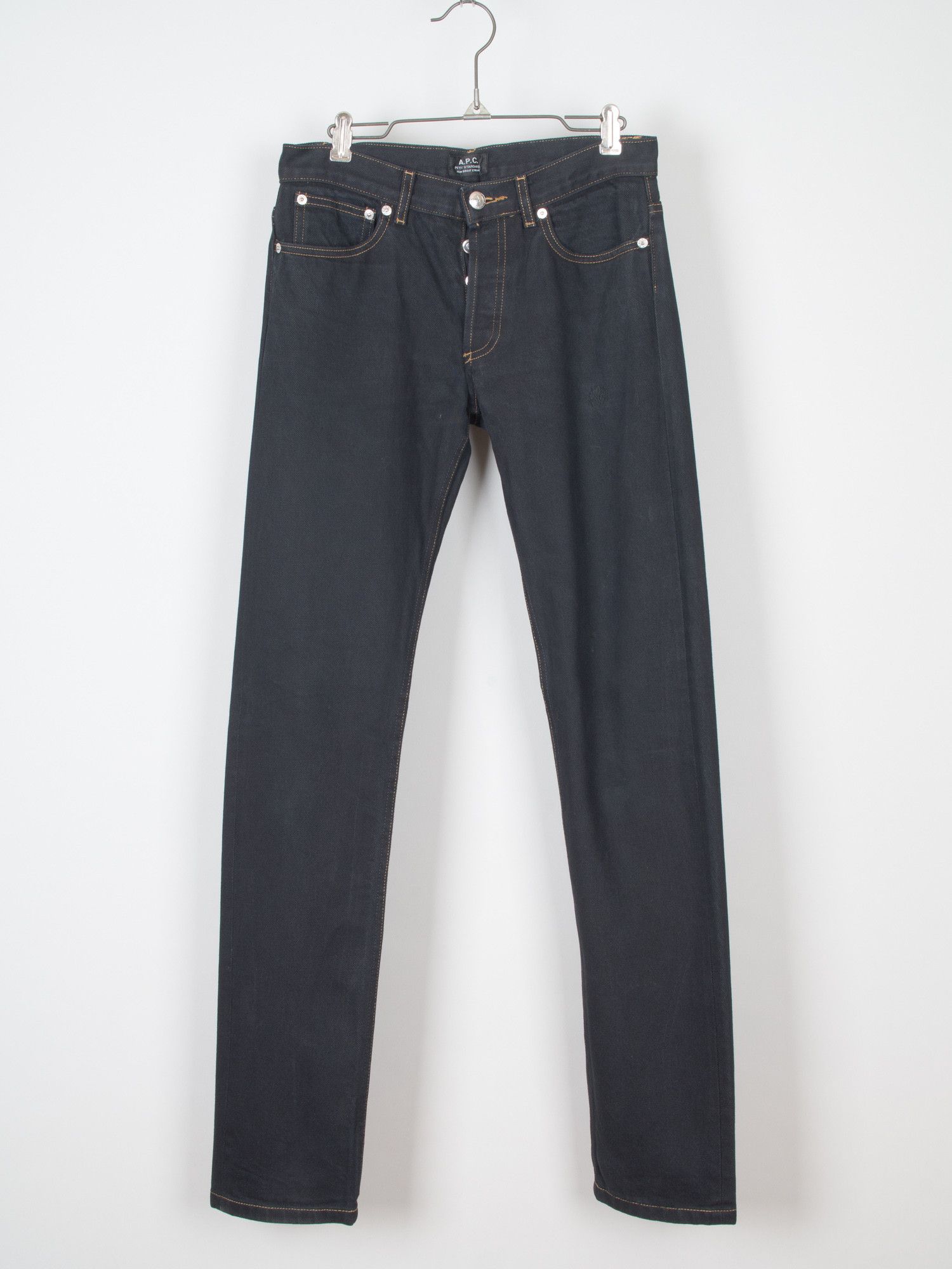 A.P.C. Petit Standard Selvedge Dark Indigo Jeans Size US 28 / EU 44 - 1 Thumbnail