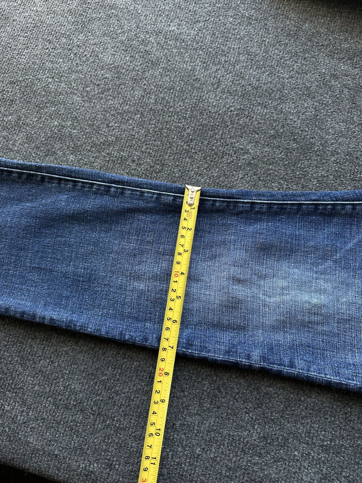 Armani 🚨Y2K WOMEN ARMANI JEANS WITH LOGO AVANT GARDE DENIM PANTS Size 30" / US 8 / IT 44 - 18 Thumbnail