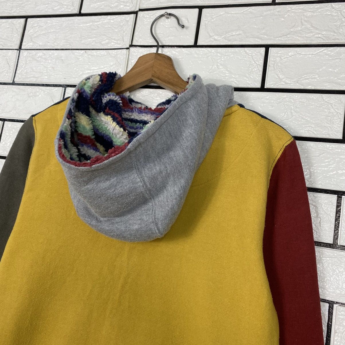 Japanese Brand 📌Multi Color Zipper Hoodie Power To The People Size US M / EU 48-50 / 2 - 11 Thumbnail