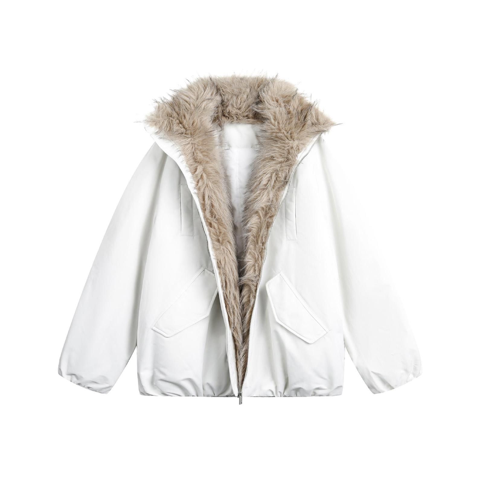 Japanese Brand Faux Fur Lined Men's Parka Jacket, Oversized Fit Size US M / EU 48-50 / 2 - 5 Thumbnail