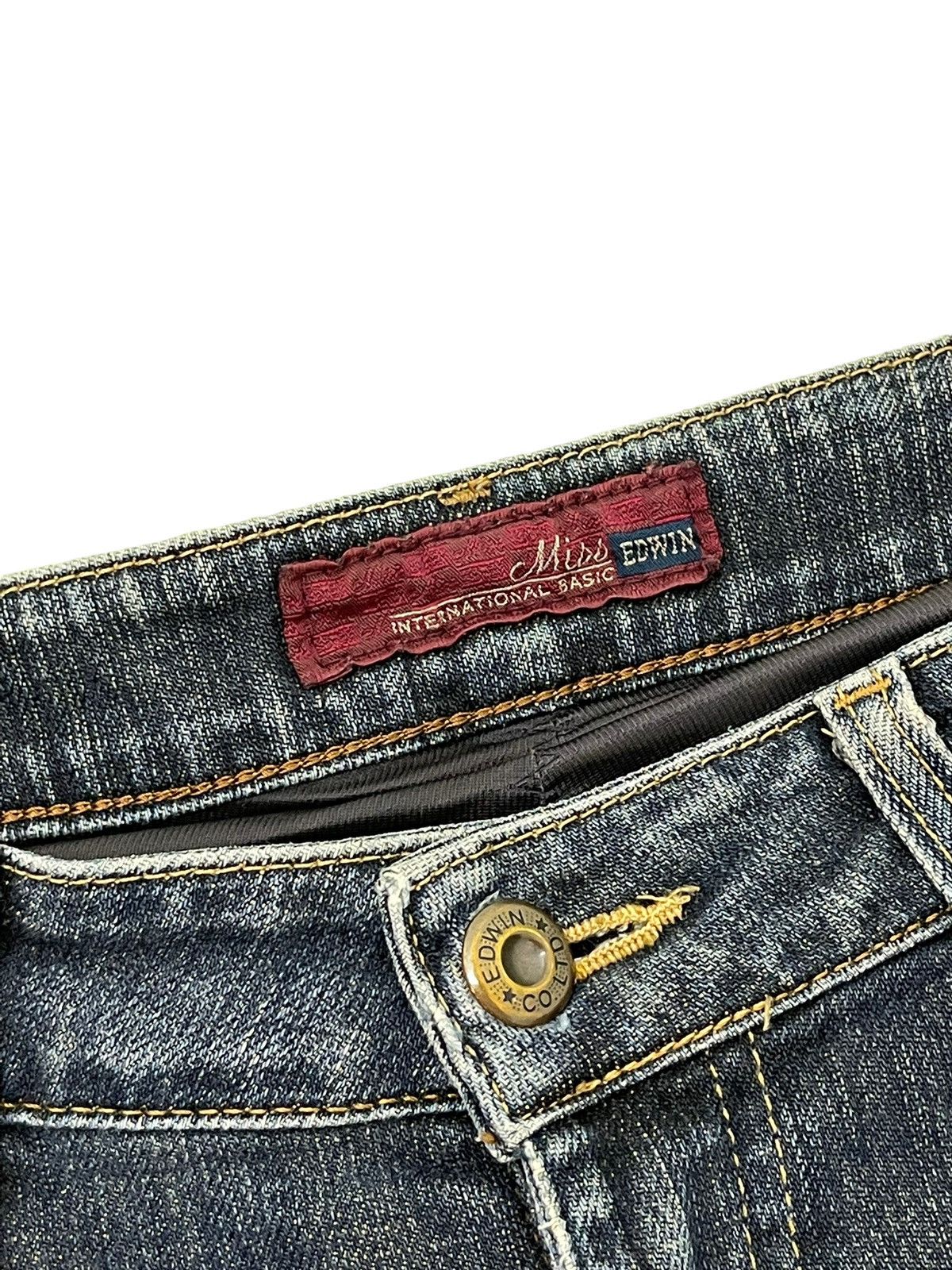 Edwin Flare Jeans Edwin Japan Stretch Distress Boot Cut 6🟦2 Size US 30 / EU 46 - 9 Thumbnail