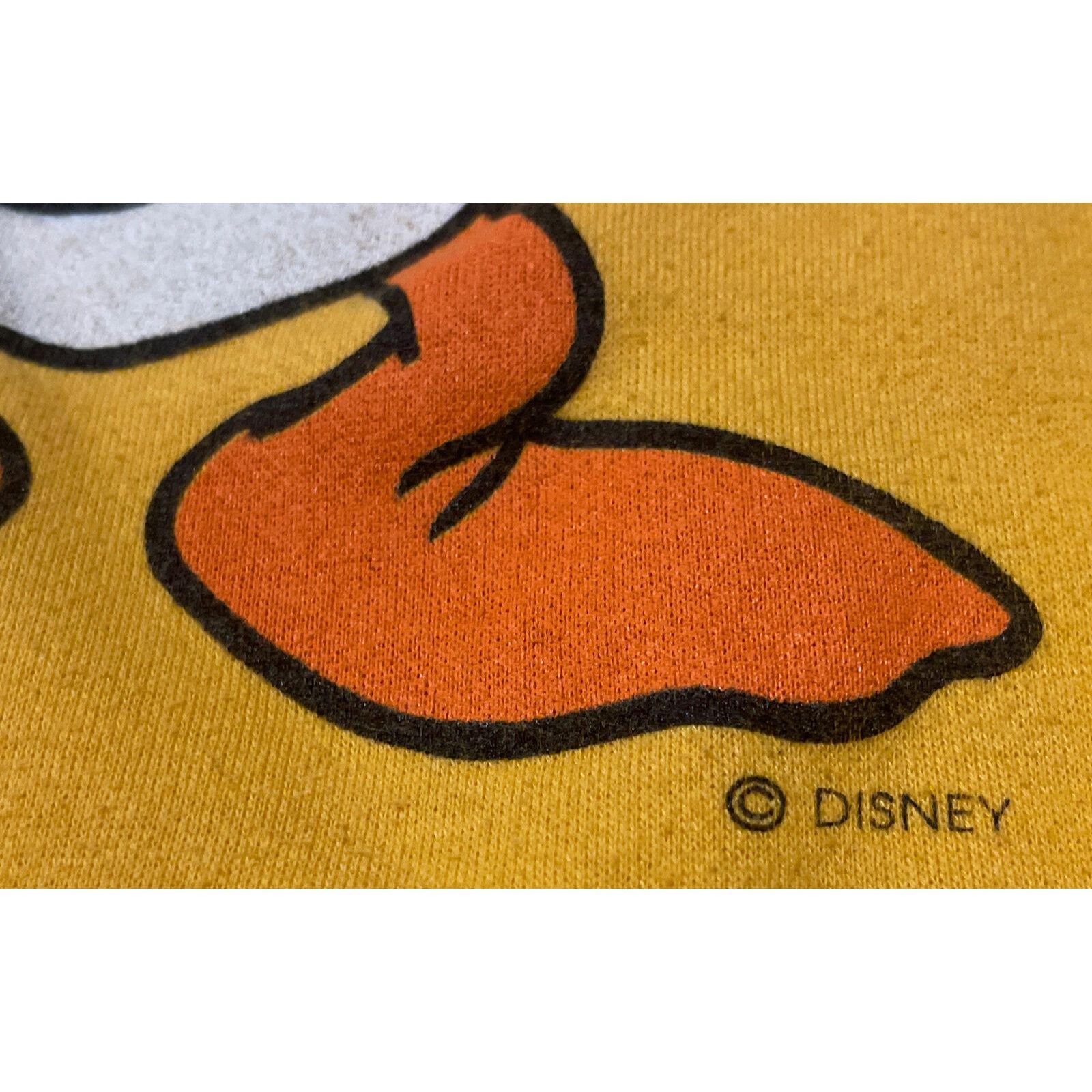 Disney Vintage 80s XL Disney World Donald Duck Mickey Mouse Crewnec Size US XL / EU 56 / 4 - 7 Thumbnail