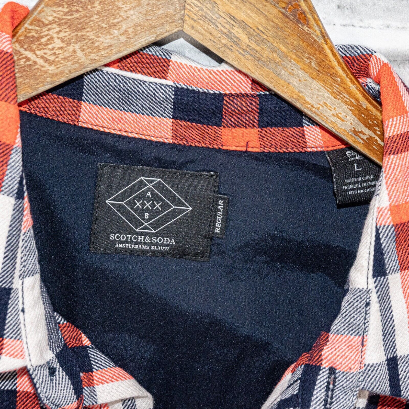 Scotch & Soda Scotch & Soda Button up Flannel Shirt in Multi color Plaid Size US L / EU 52-54 / 3 - 3 Thumbnail