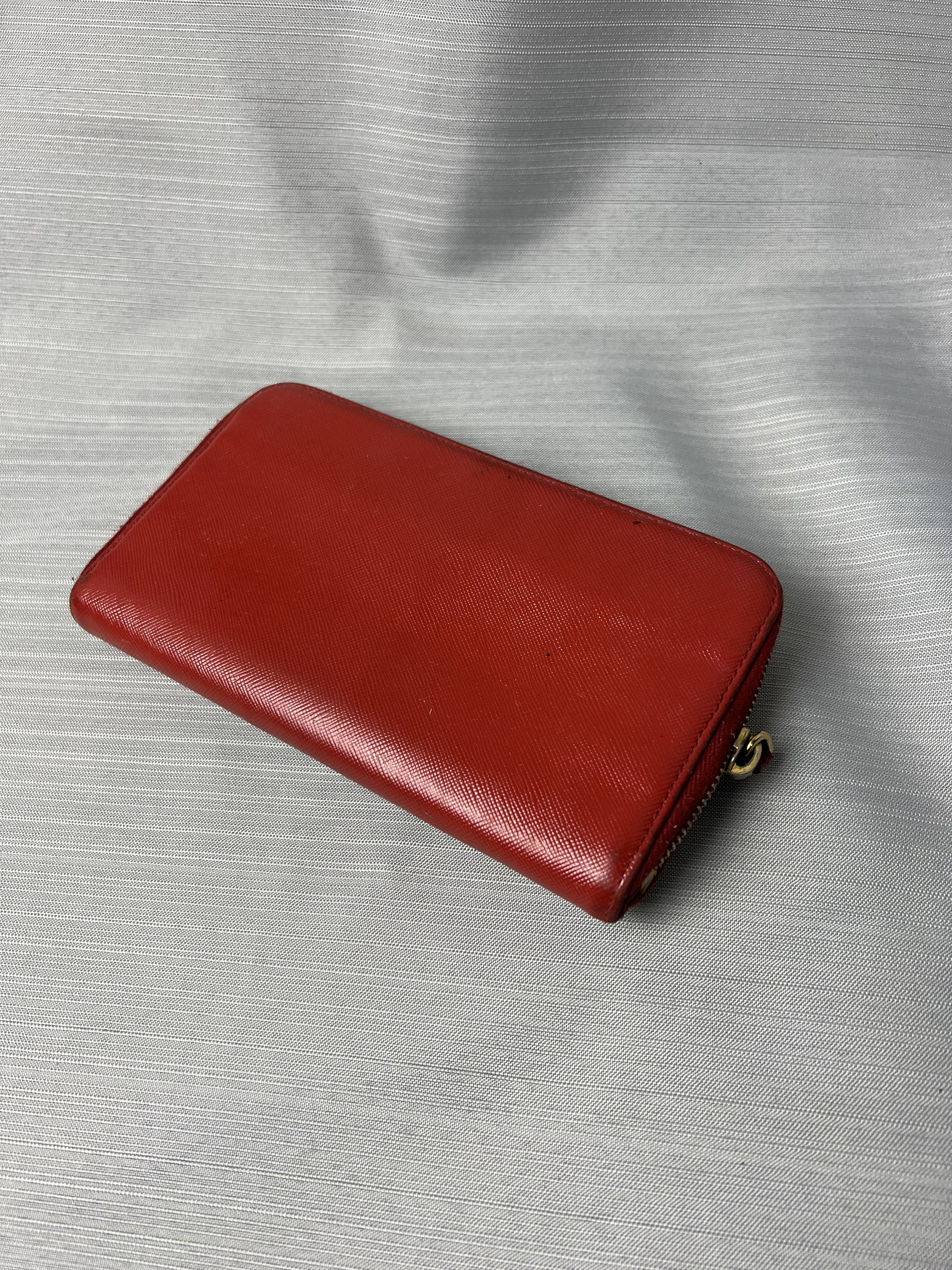 Prada Prada Saffiano Cuir Leather Wallet Size ONE SIZE - 5 Thumbnail