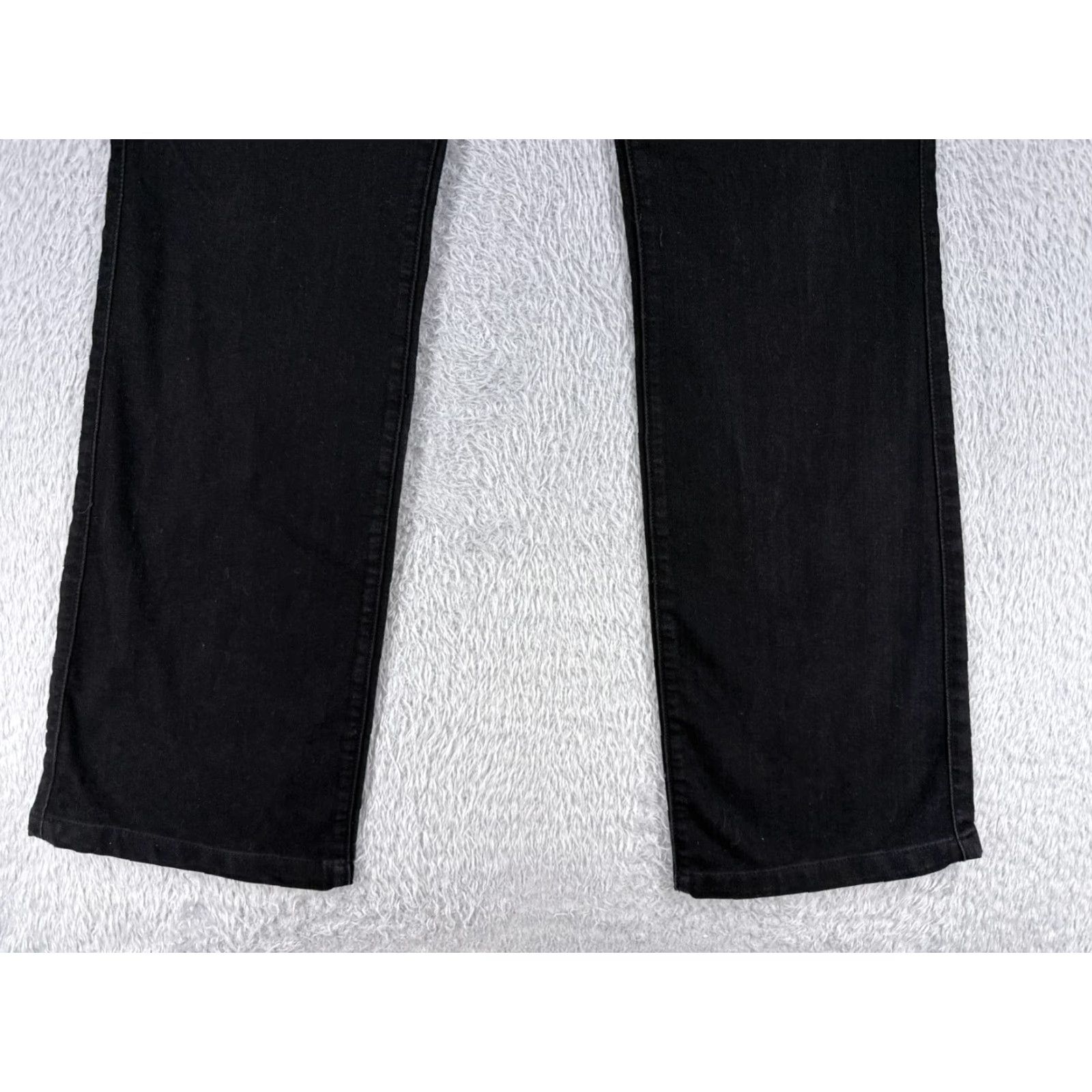 Guess VINTAGE GUESS Jeans Women 32 Black Antoinnette Boot Mid Rise USA Cotton 33x31 Size 24" / US 00 / IT 34 - 2 Thumbnail