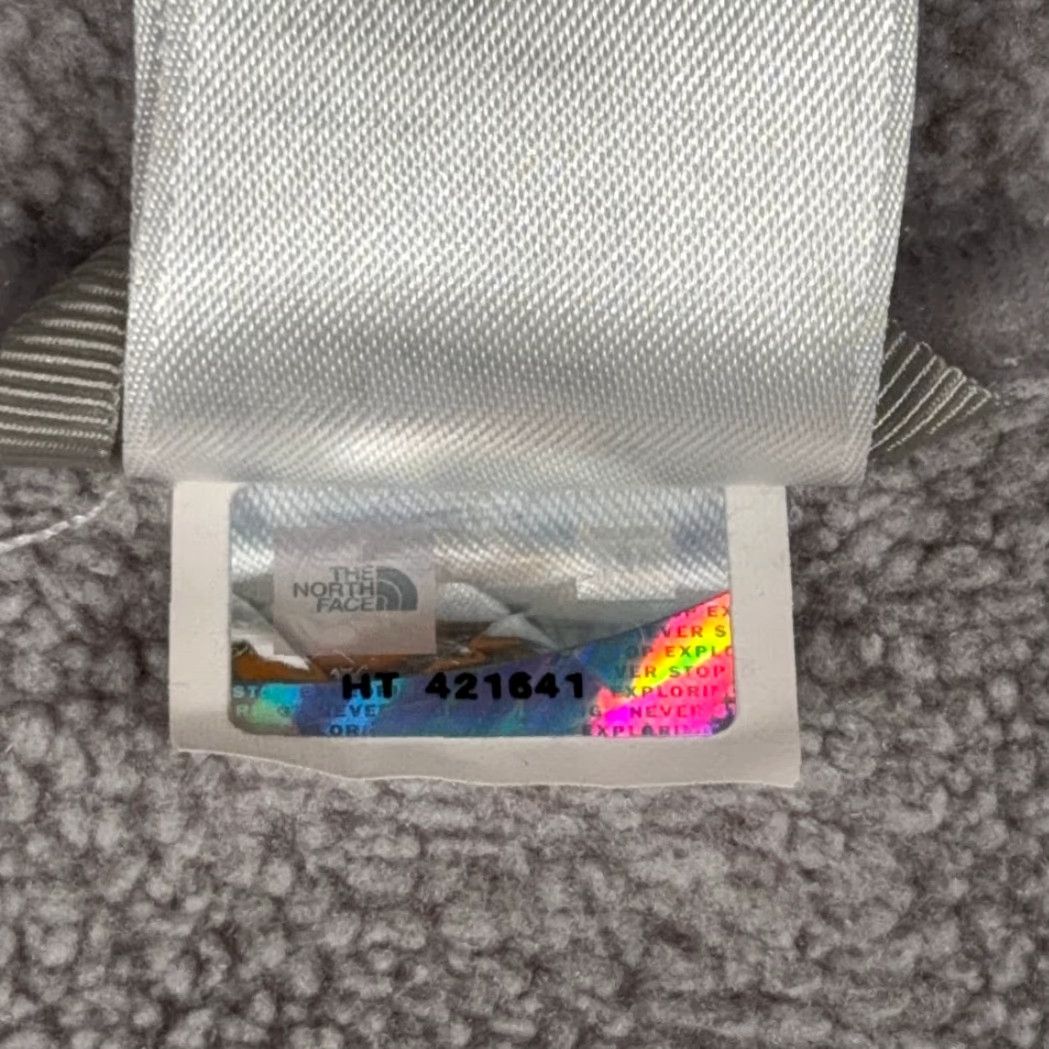 The North Face The North Face Sweater Womens LARGE Gray Fleece Geometric Shawl Pullover Size L / US 10 / IT 46 - 7 Thumbnail