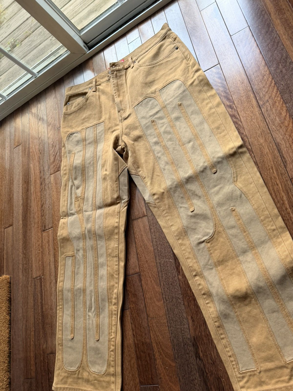 Supreme Supreme Inset Spellout Baggy Jean Size US 36 / EU 52 - 2 Thumbnail