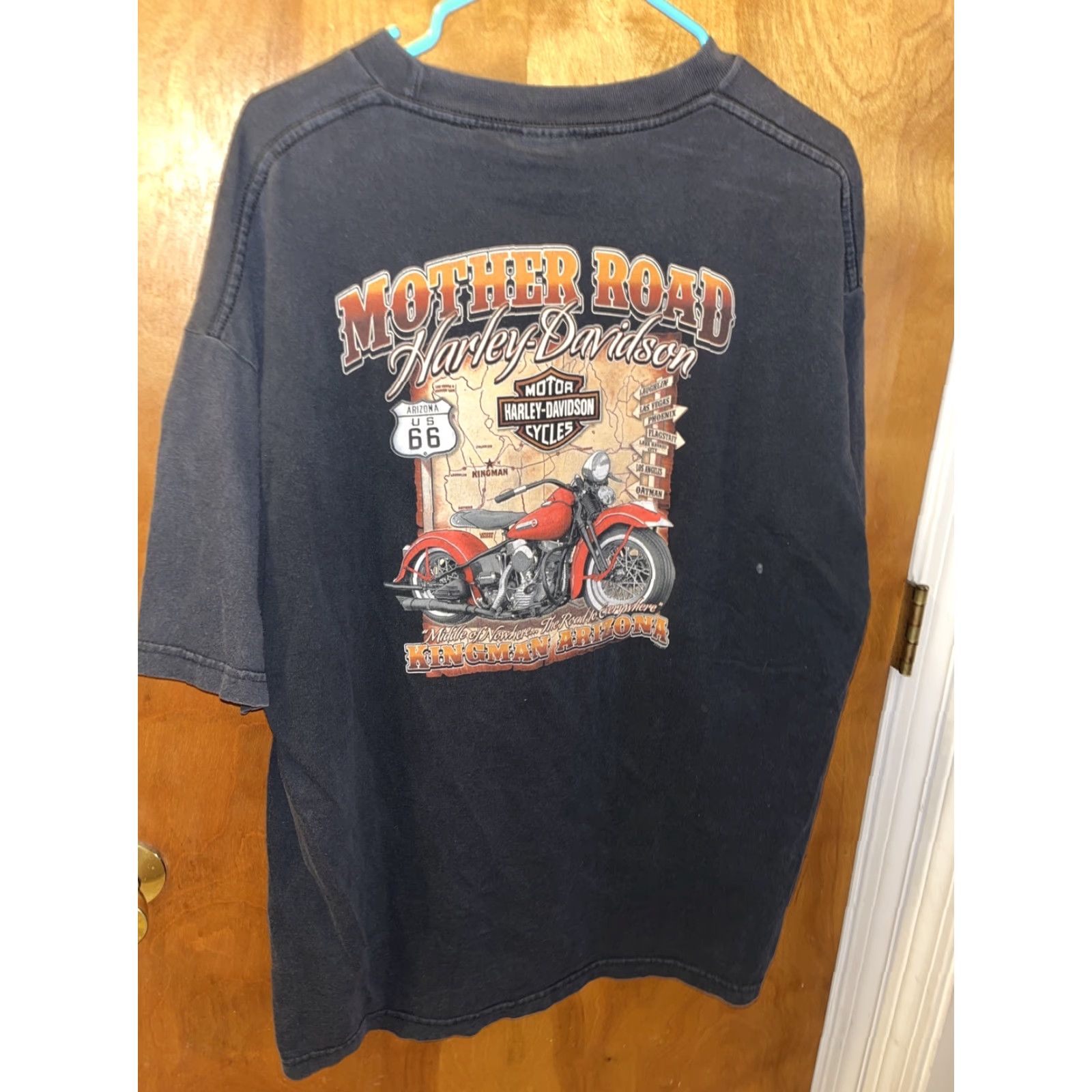 Harley Davidson VINTAGE Harley-Davidson T-Shirt Men XL White Motorcycle Biker USA Double-Sided 2000s Size US XL / EU 56 / 4 - 4 Thumbnail