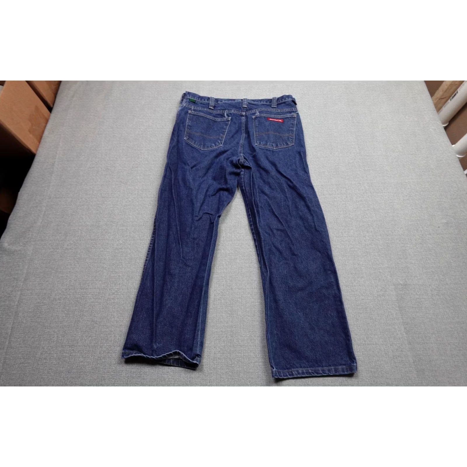 Dickies Dickies FR Jeans Mens 38x30 Blue Wash Denim Relaxed Straight Flame-Resistant Jeans 5-Pocket Dickies FR Size US 38 / EU 54 - 5 Thumbnail
