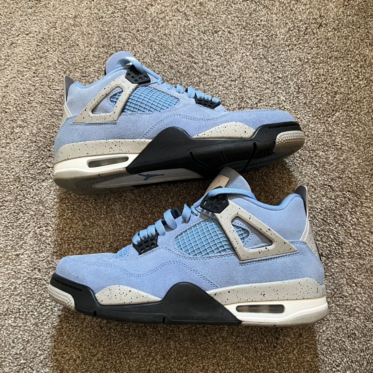 Jordan Brand 2021 Jordan 4 Retro University Blue Size 9 Size US 9 / EU 42 - 1 Thumbnail