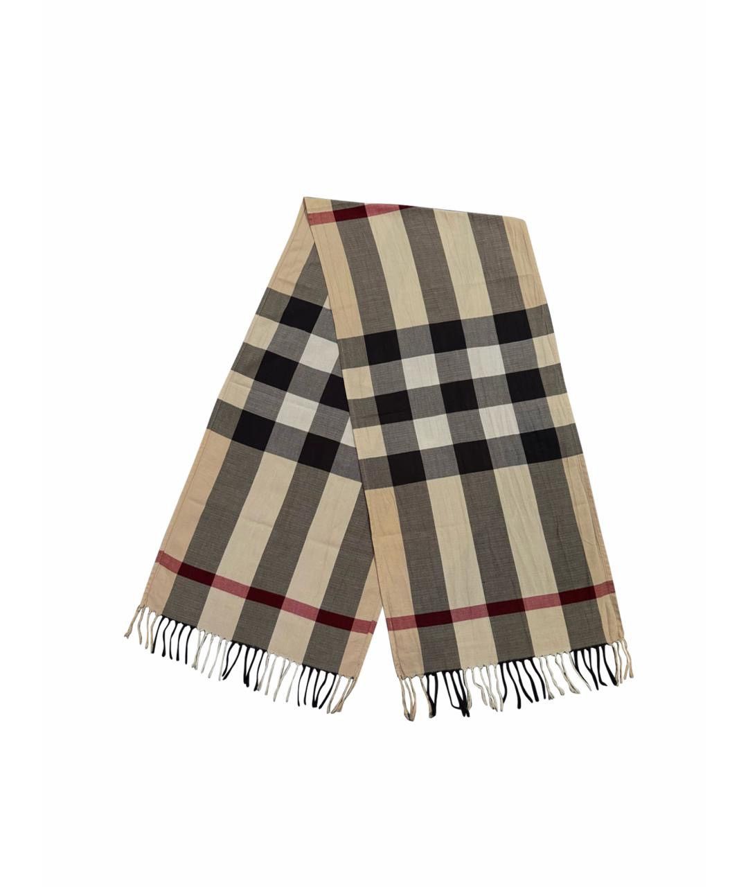 Burberry Beige scarf from Burberry Unisex Size ONE SIZE - 1 Thumbnail