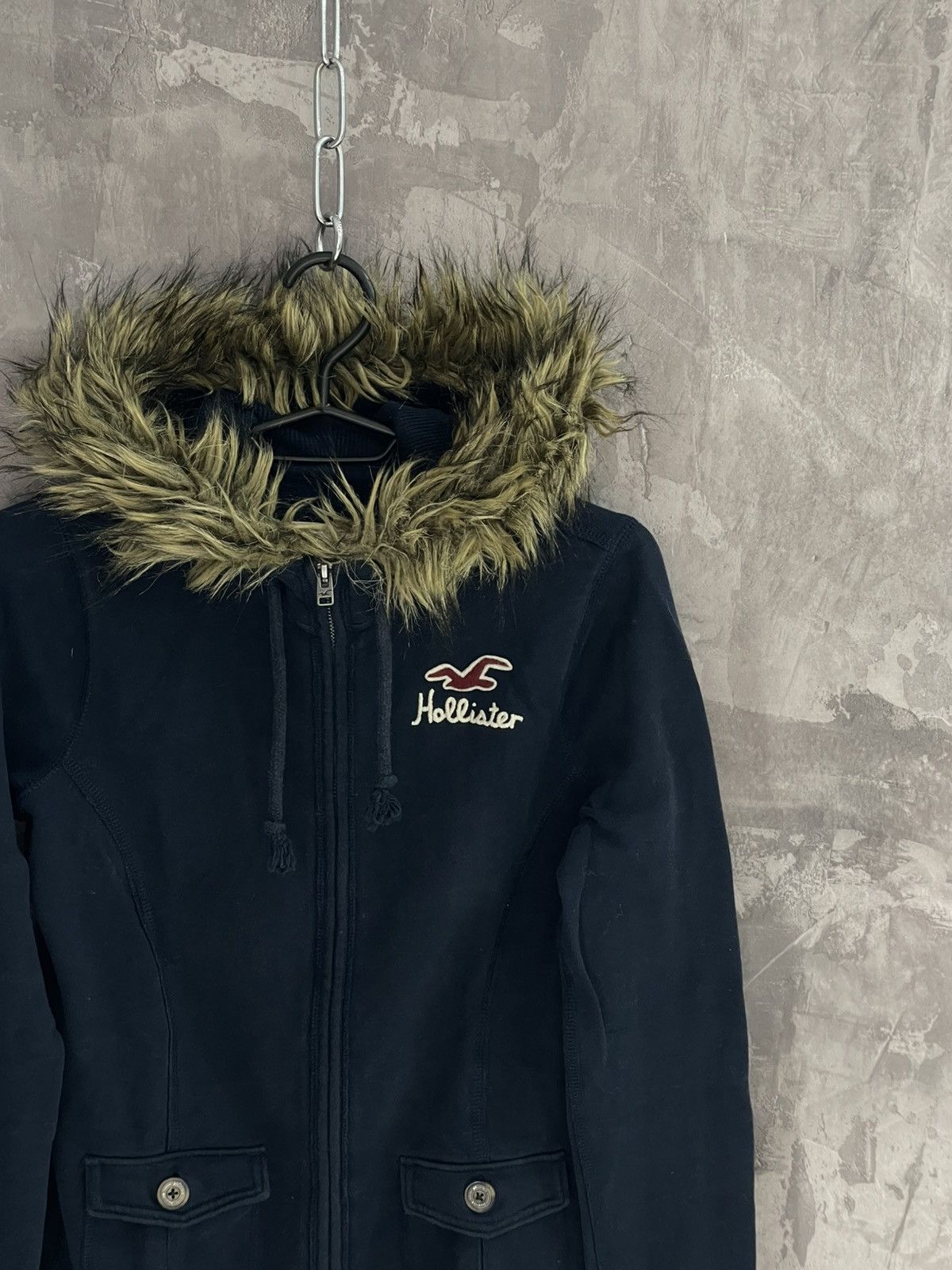 Hysteric Glamour × Le Grande Bleu (L.G.B.) Y2K Glam IfSixWasNine LGB Style Fur Hollister Hoodie Size S / US 4 / IT 40 - 4 Thumbnail