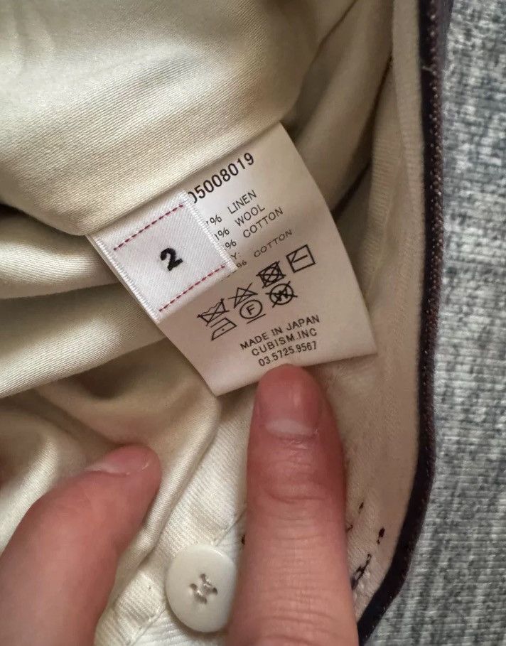 Visvim VISVIM 23SS MCCLOUD SLACKS SANTOME pants2412-Nextarrow Size US 29 - 3 Thumbnail