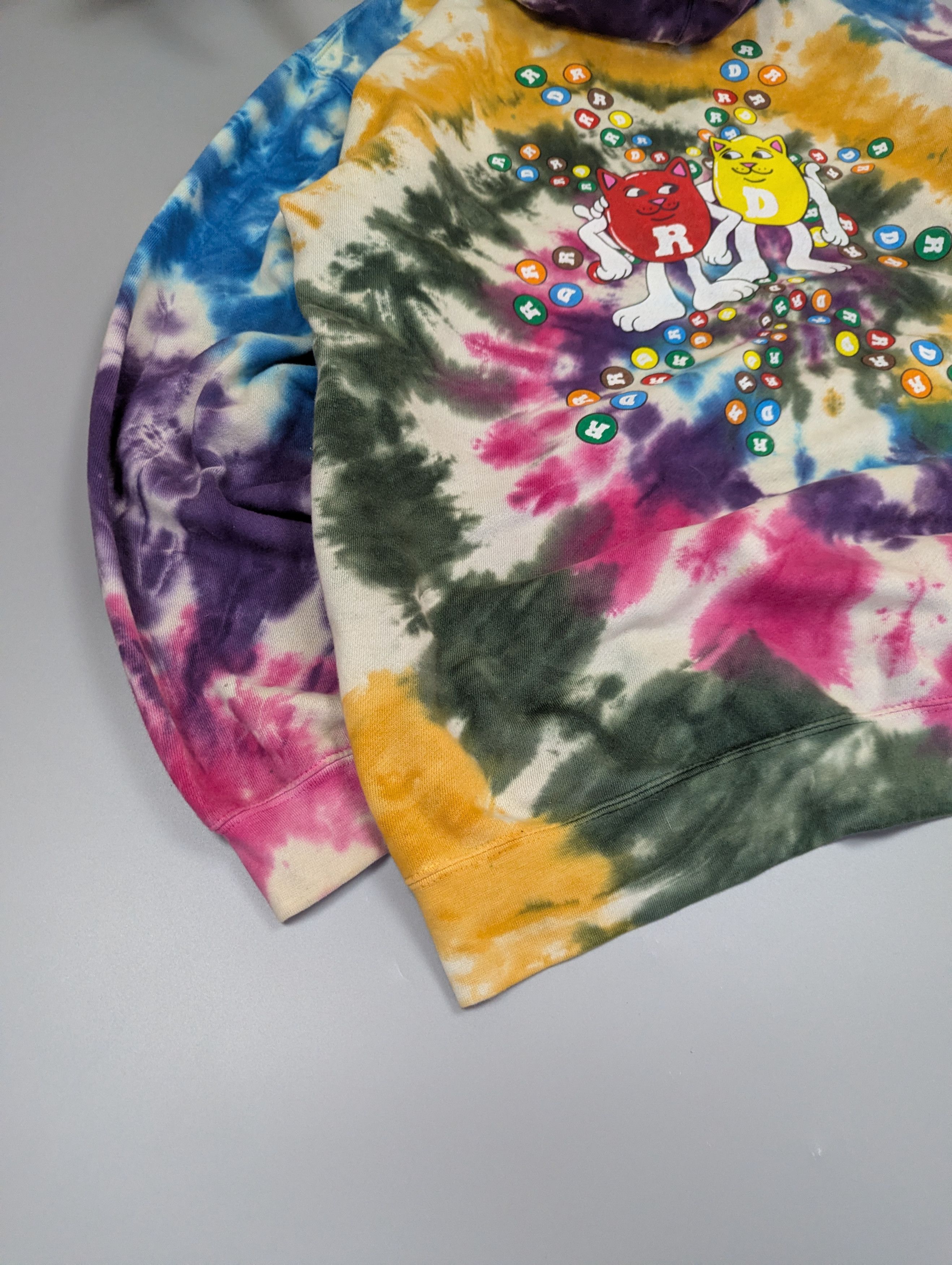 RIPNDIP RipNDip Tie Dye Hoodie – Lord Nermal Graphic Streetwear Size US L / EU 52-54 / 3 - 19 Thumbnail