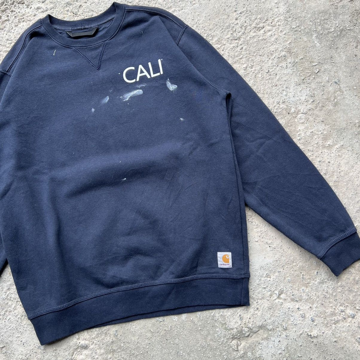 Carhartt Vintage Carhartt Sweetshirt Navy Blue Jacket Size US M / EU 48-50 / 2 - 3 Thumbnail