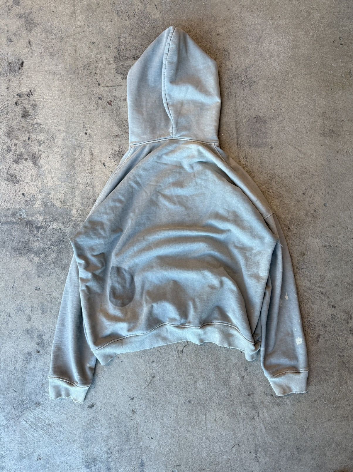 Vintage Vintage Faded Light Blue Hoodie Size US M / EU 48-50 / 2 - 4 Thumbnail