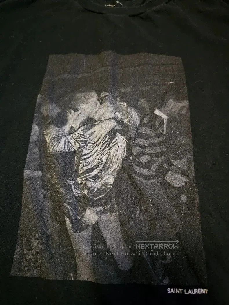 Saint Laurent Paris Saint Laurent Short Sleeve Graphic T. Size US S / EU 44-46 / 1 - 2 Thumbnail