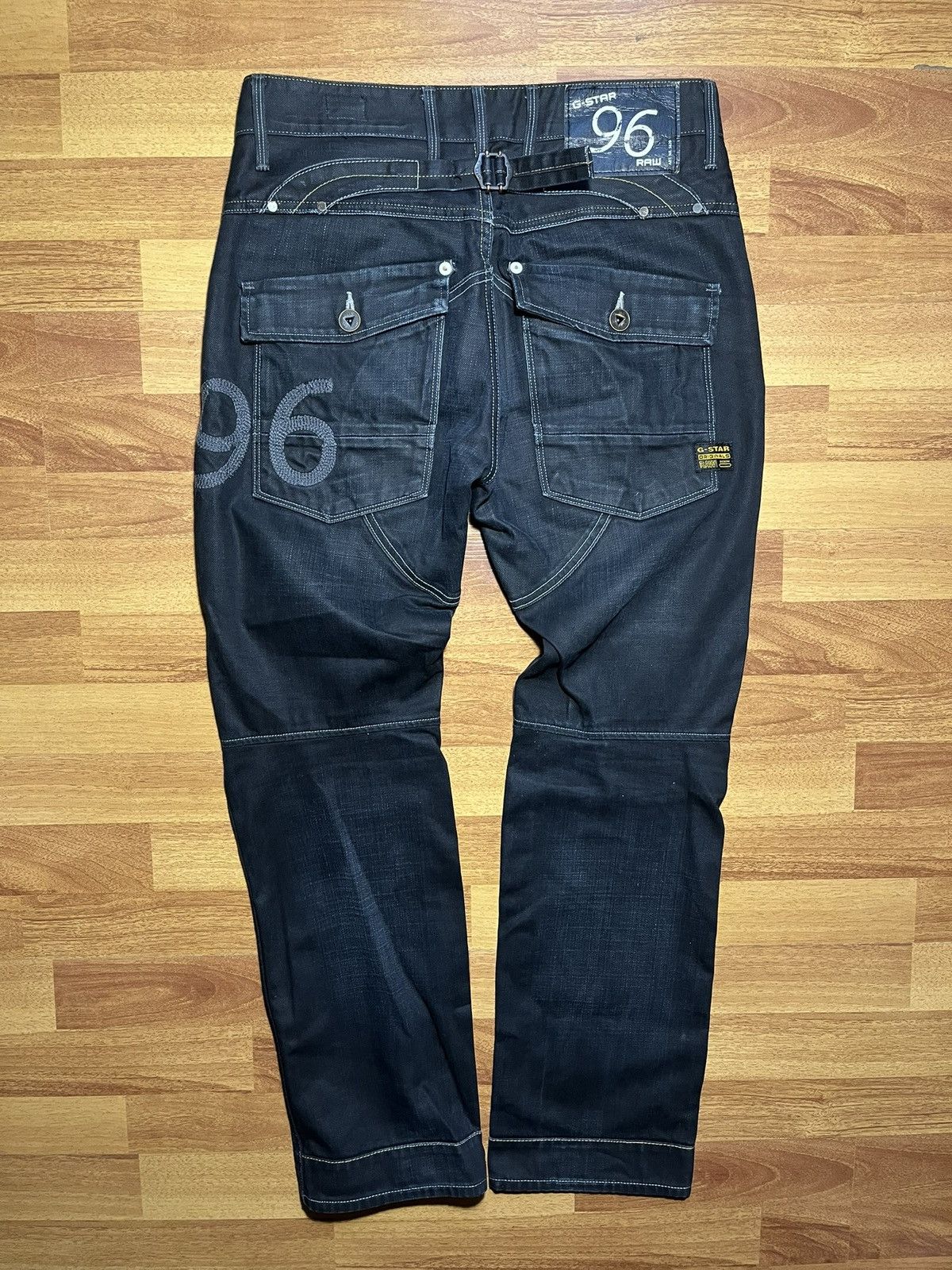 G-Star Rare Vintage G-Star Raw Denim Jeans Avant-Garde Y2K Size US 32 / EU 48 - 1 Thumbnail