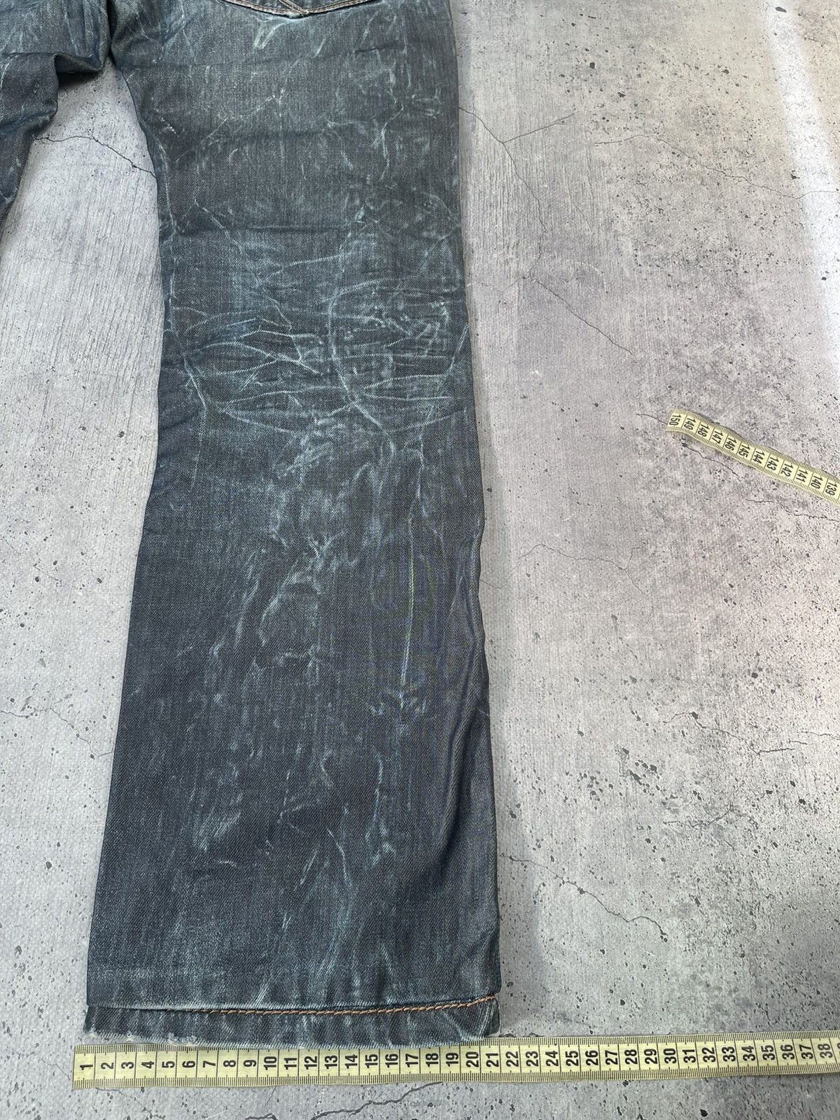 Other Rare Cipo Baxx Embroidered Jeans Pants Japanese Avant Garde Size US 31 - 5 Thumbnail