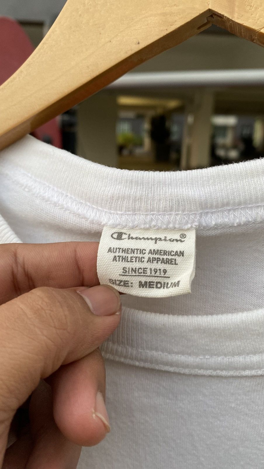 Champion Spellout Champion Good Condition Size US L / EU 52-54 / 3 - 5 Thumbnail