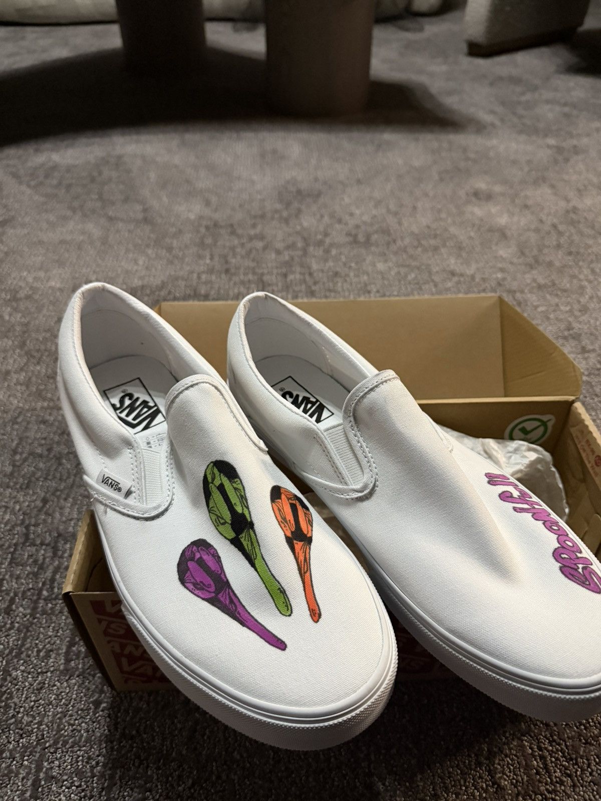 Matty Boy Chrome Hearts Matty Boy Low-Cut Slip-On Sneakers Size US 10 / EU 43 - 8 Thumbnail