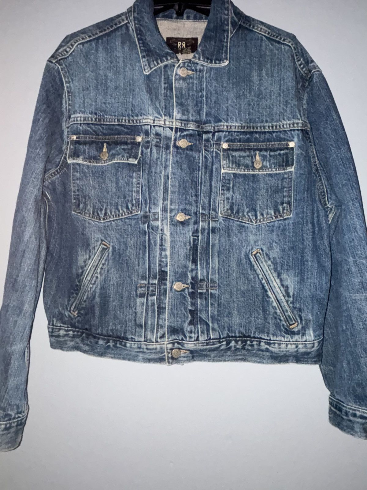Polo Ralph Lauren × Ralph Lauren Double R Ralph Lauren Denim Jacket Size US L / EU 52-54 / 3 - 9 Thumbnail