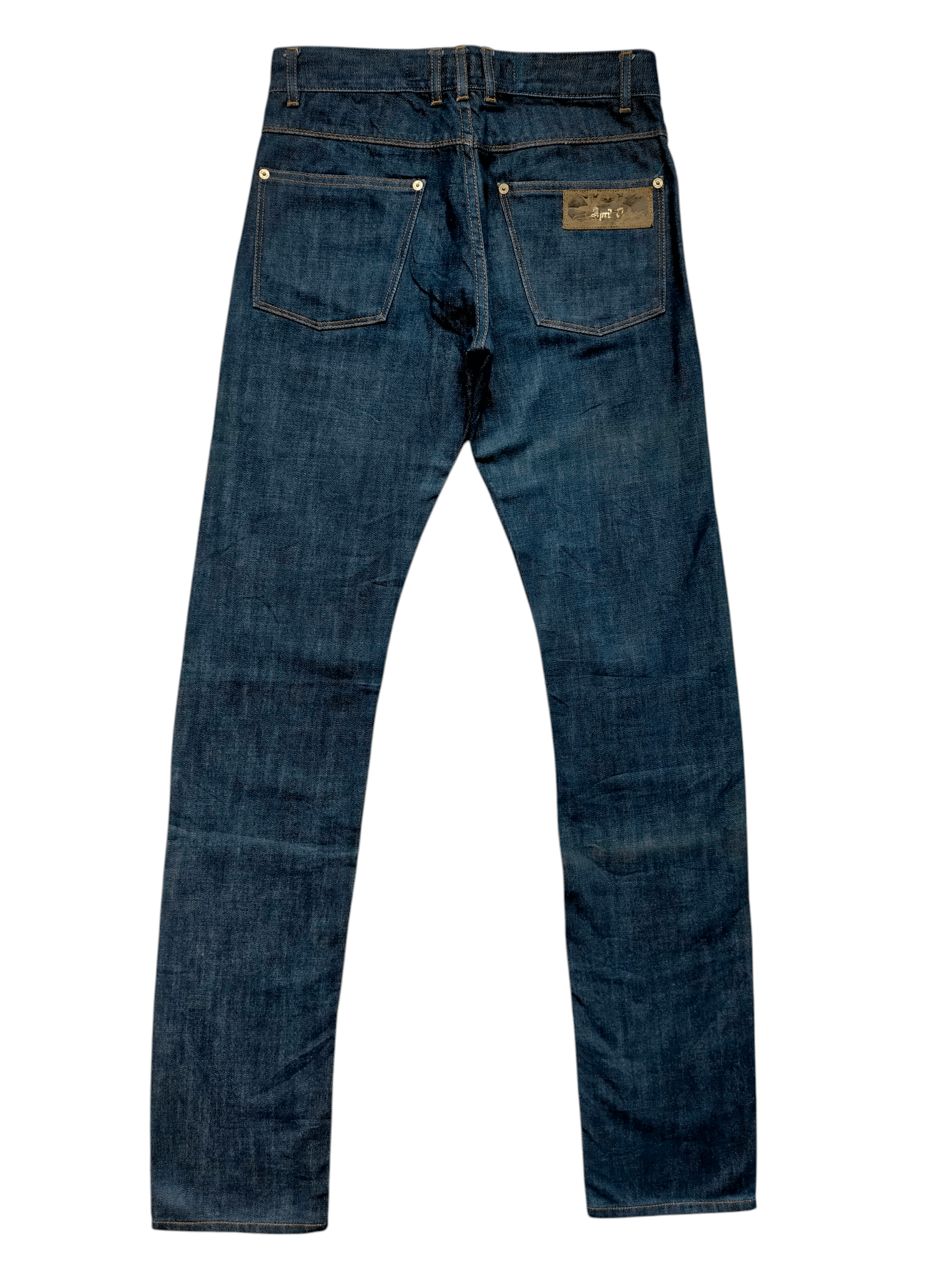 April 77 Aprill 77 Slim Ramones Blue Jeans Size US 29 - 2 Thumbnail