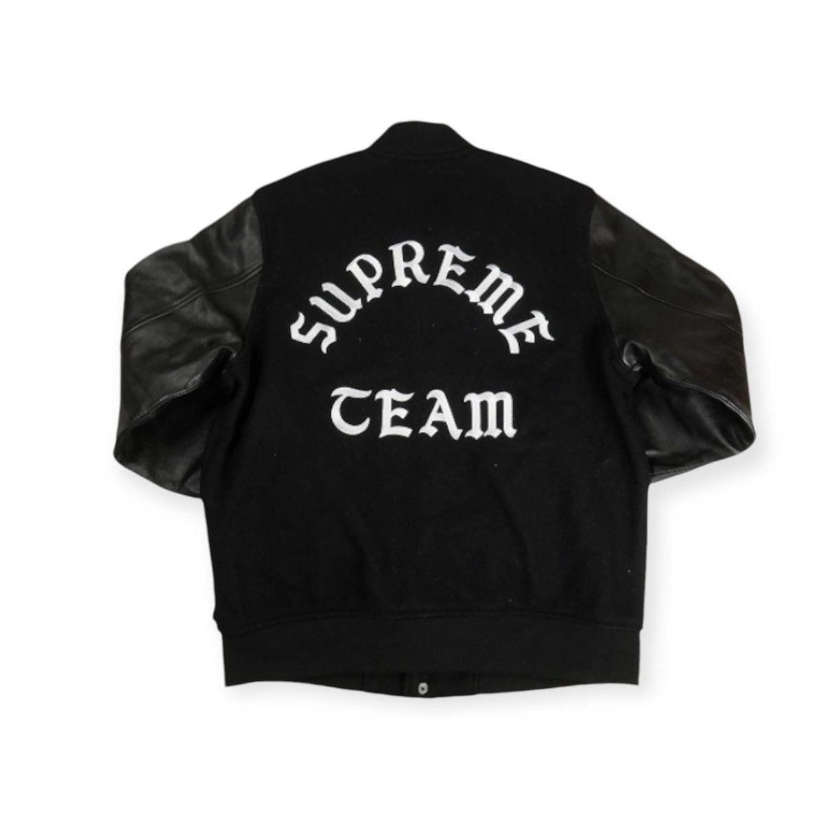 Supreme 15aw supreme Varsity Wool Jacket Stadium jacket black S Size US S / EU 44-46 / 1 - 1 Thumbnail