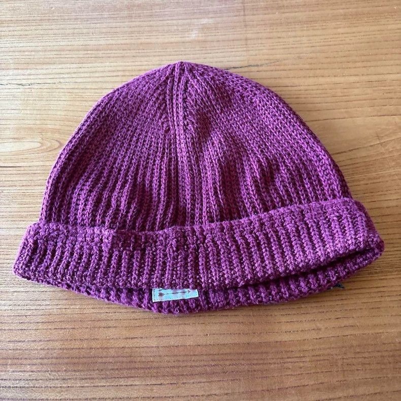 Visvim Visvimvisvim Burgundy Knit Beanie Hat-2504 Size ONE SIZE - 2 Thumbnail