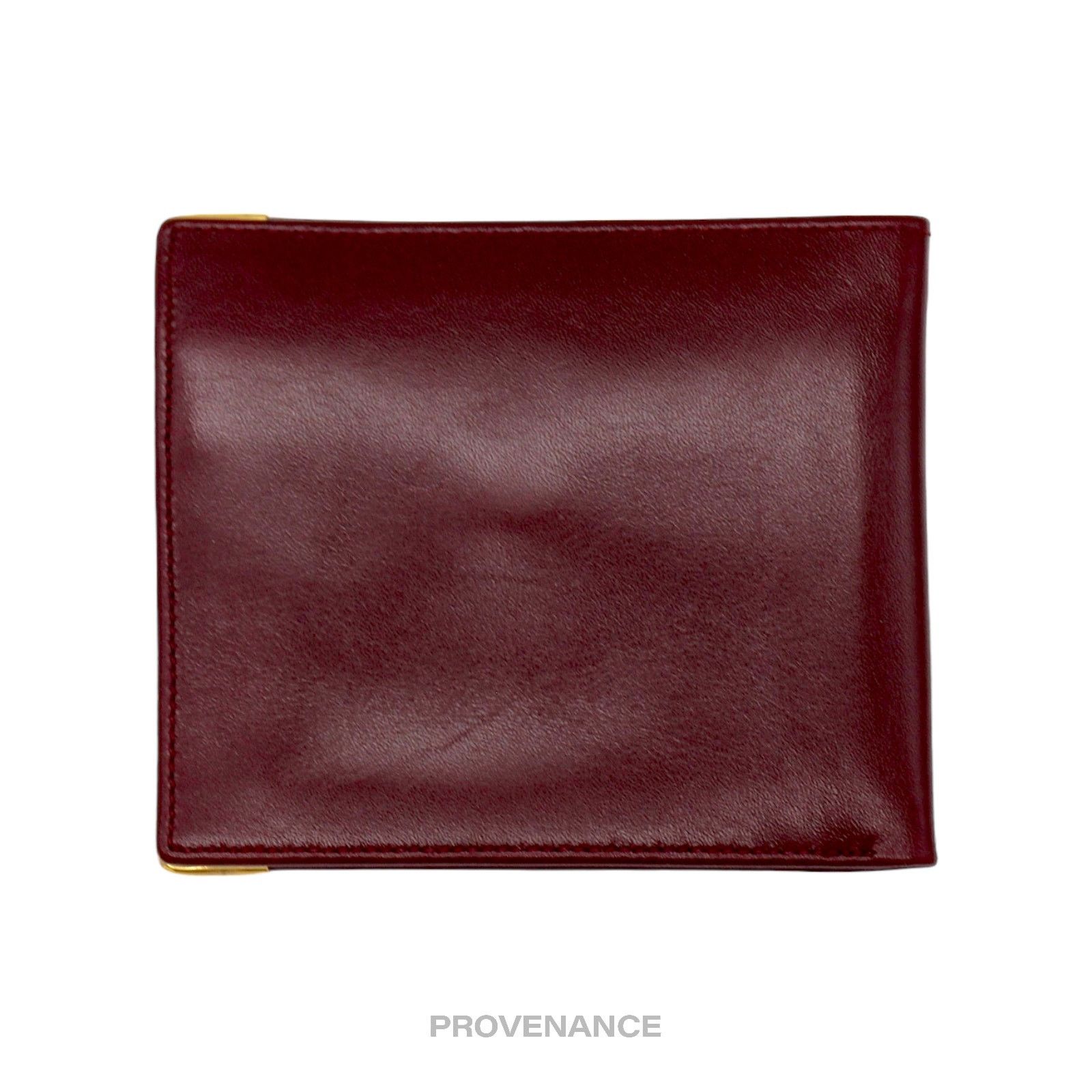 Givenchy 🔴 Givenchy Logo Bifold Wallet - Red Leather Size ONE SIZE - 2 Thumbnail