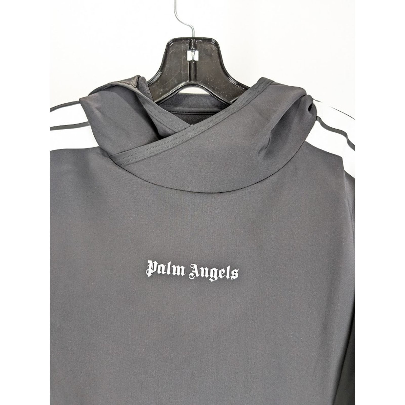 Palm Angels o1rshd1 Q:2 / Performance Hoody Hoodie in Black/White Medium Size US M / EU 48-50 / 2 - 3 Thumbnail