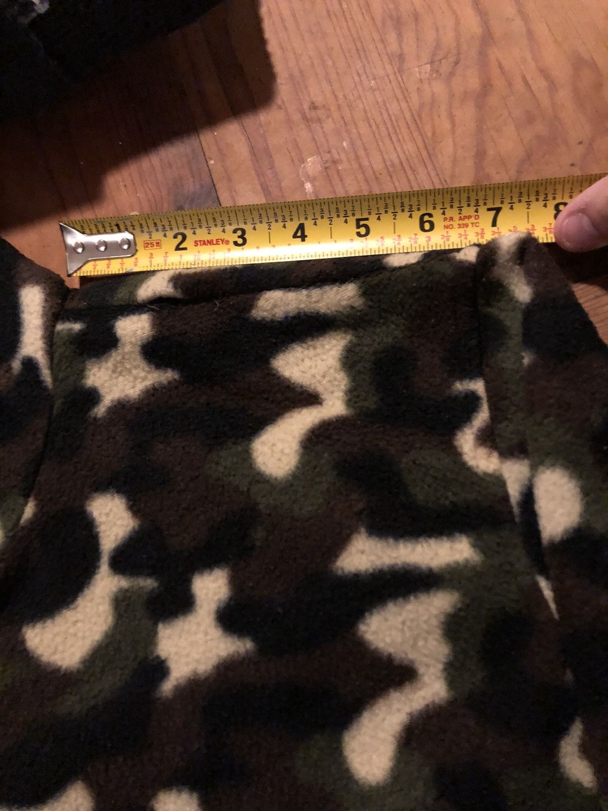 Other × Vintage Vintage Camo Fleece Zip Up Fleece S/M Size US M / EU 48-50 / 2 - 7 Thumbnail