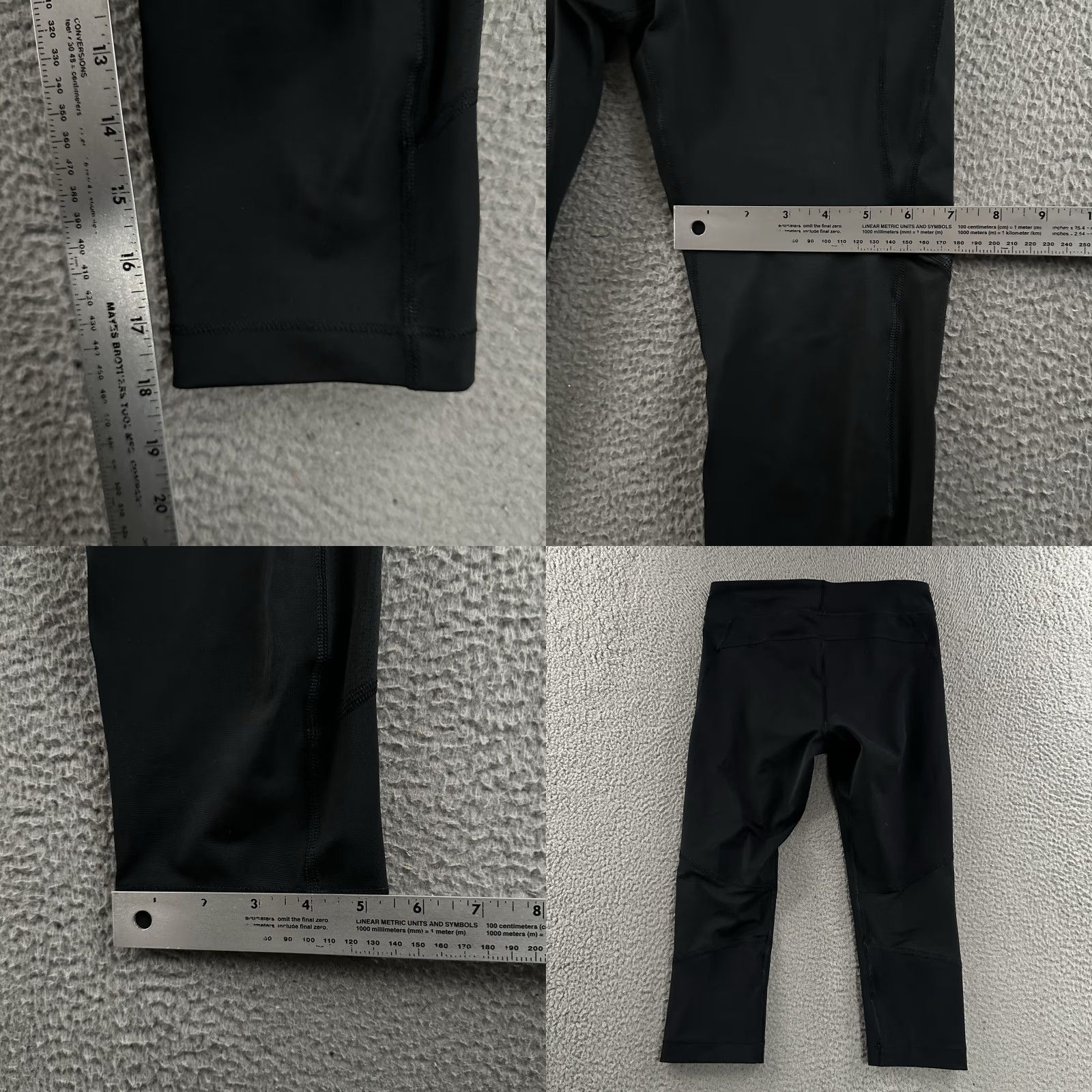 Under Armour Under Armour Leggings Womens Cropped Black M Polyester Growers? Size 32" / US 10 / IT 46 - 8 Thumbnail