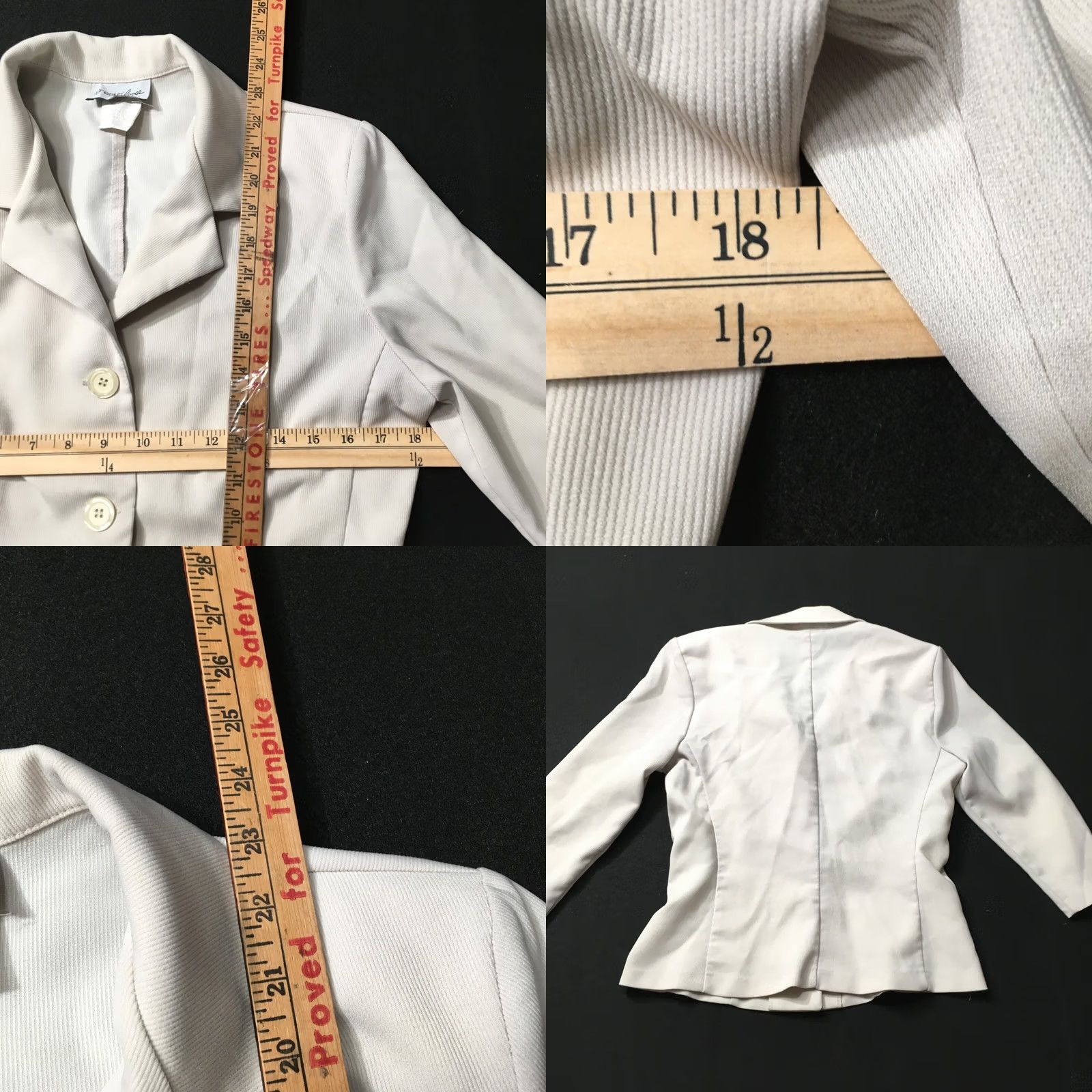 Vintage Breakin' Loose 3 Piece Set Jacket Vest Pants Ensemble beige Women Juniors 11/12 Suit Set Slim Notch Lapel Long Sleeve Solid Brown? Size 32" / US 10 / IT 46 - 8 Thumbnail
