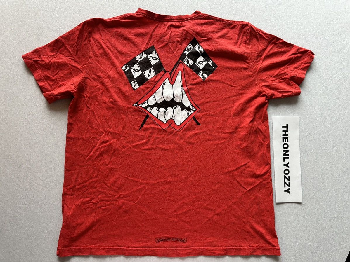 Chrome Hearts Chrome Hearts Matty Boy Chomper Tee Shirt Red