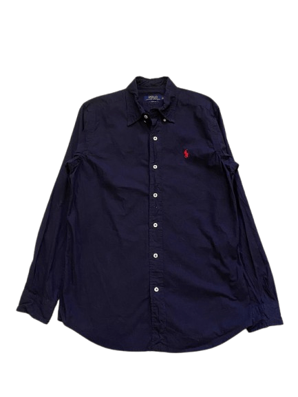 Polo Ralph Lauren Vintage Polo Ralph Lauren Slim Fit Button Up Shirt Size M Size US M / EU 48-50 / 2 - 1 Thumbnail