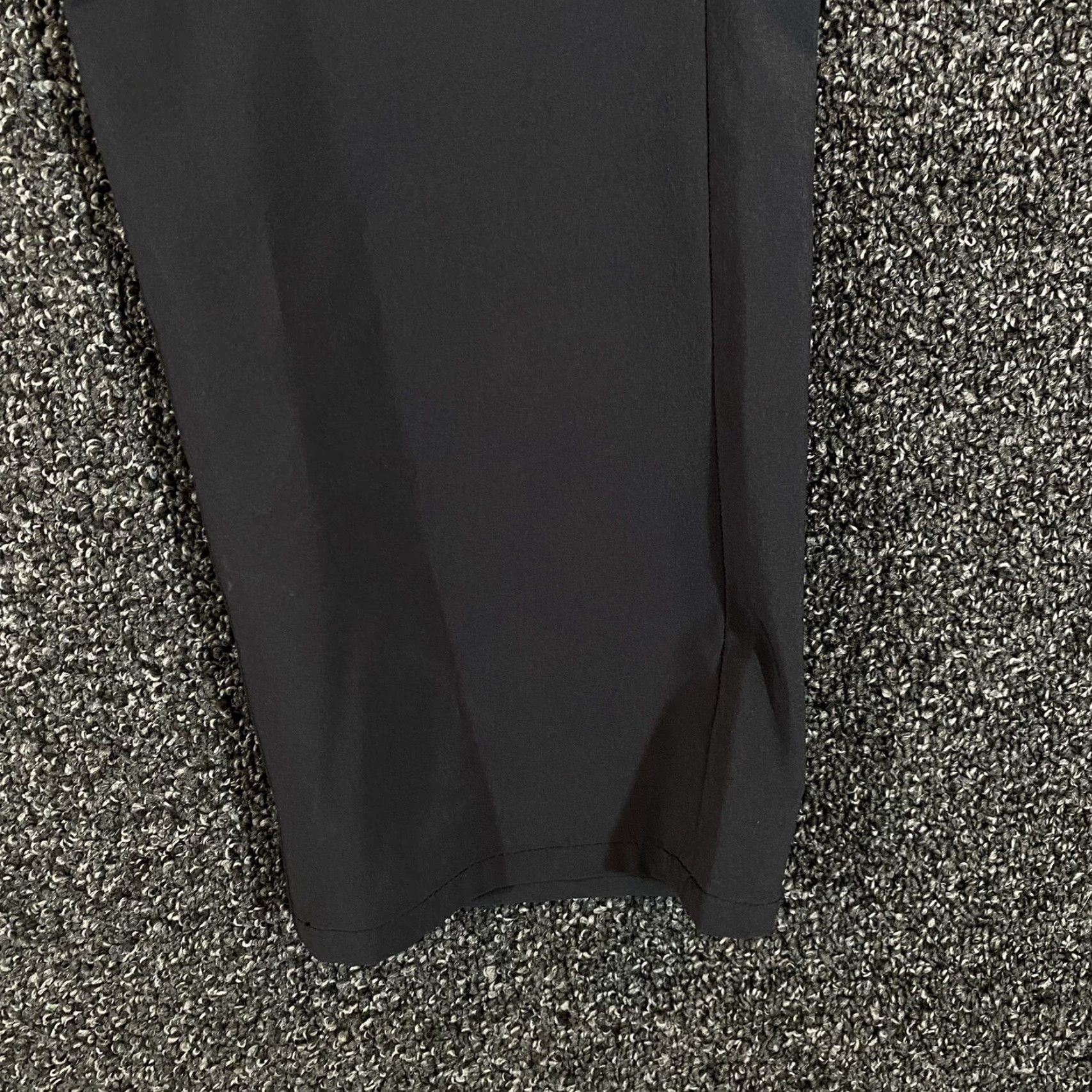 Vintage J Hilburn Pants Mens 38 Regular Dress Pants Black 38W 27L Polyester Casual Mens Size US 38 / EU 54 - 4 Thumbnail