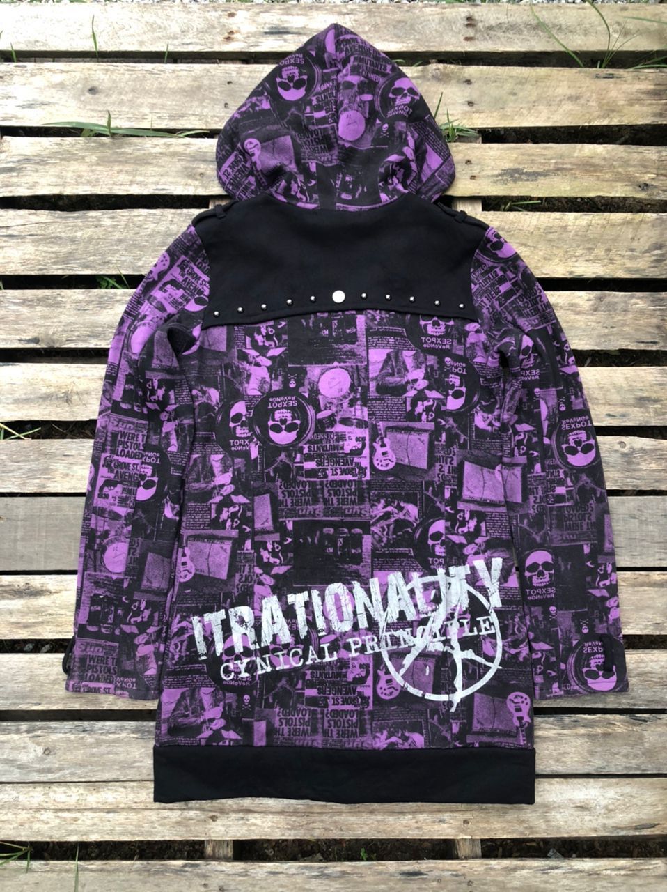 Japanese Brand × Seditionaries × Vintage Vintage Sex Pot Revenge Hoodie Seditionaries Punk Bondage Size US S / EU 44-46 / 1 - 2 Thumbnail