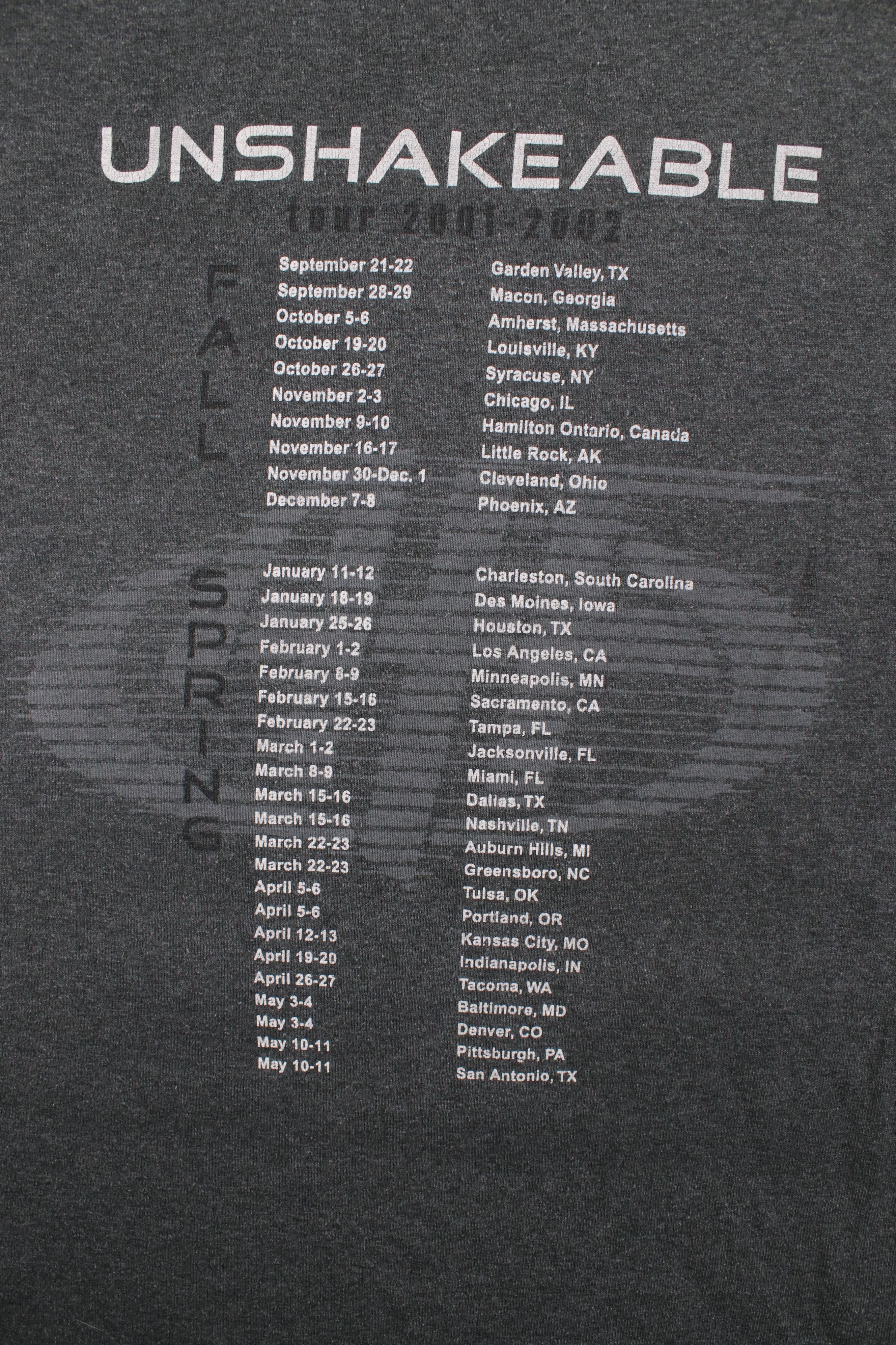 Vintage Vintage Y2K 2001 2002 Tour Fire Ministry Christian T-Shirt Size US XL / EU 56 / 4 - 11 Thumbnail