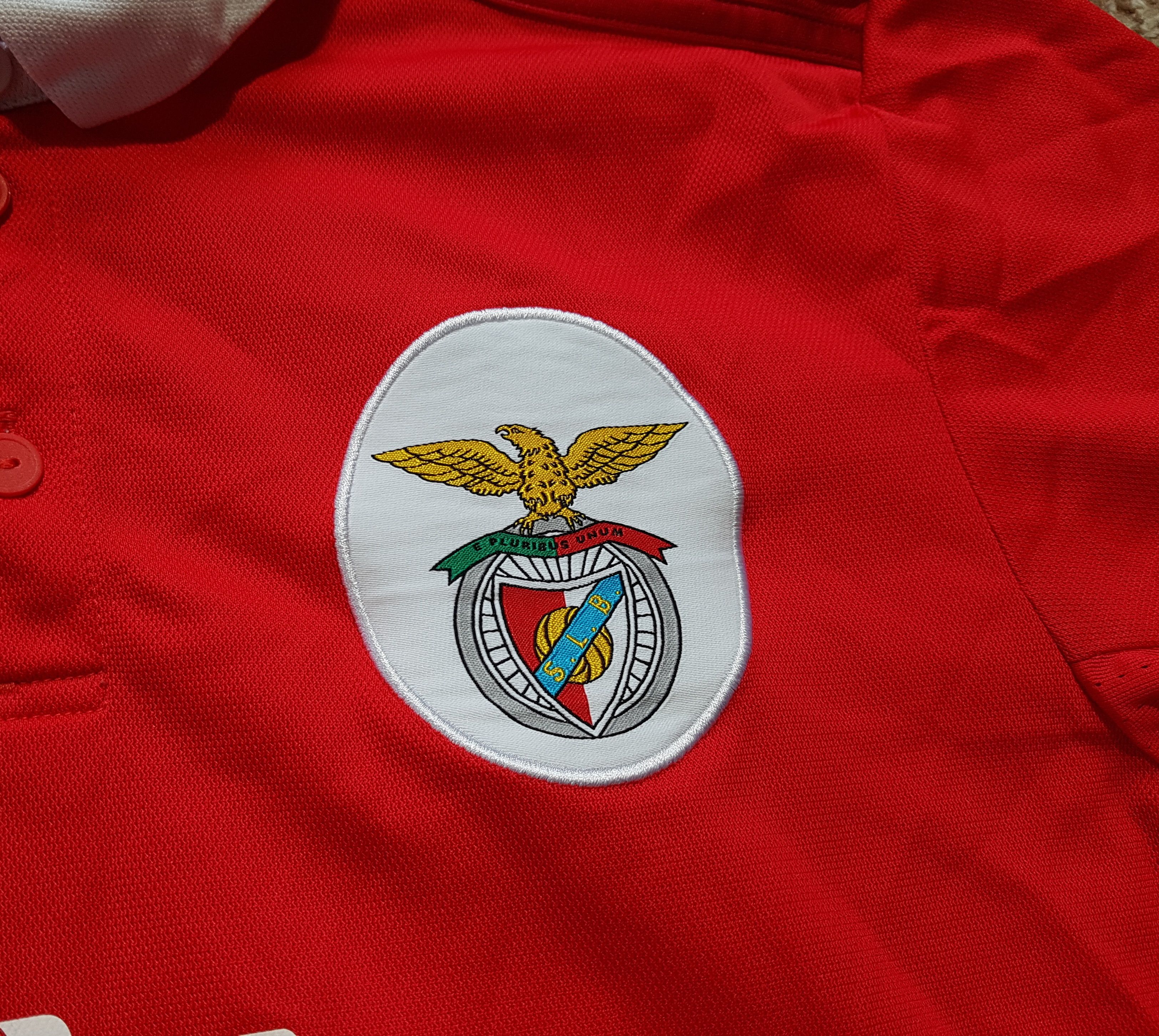Adidas Adidas Benfica 2017-18 Home Soccer Football Jersey sz S Size US S / EU 44-46 / 1 - 6 Thumbnail