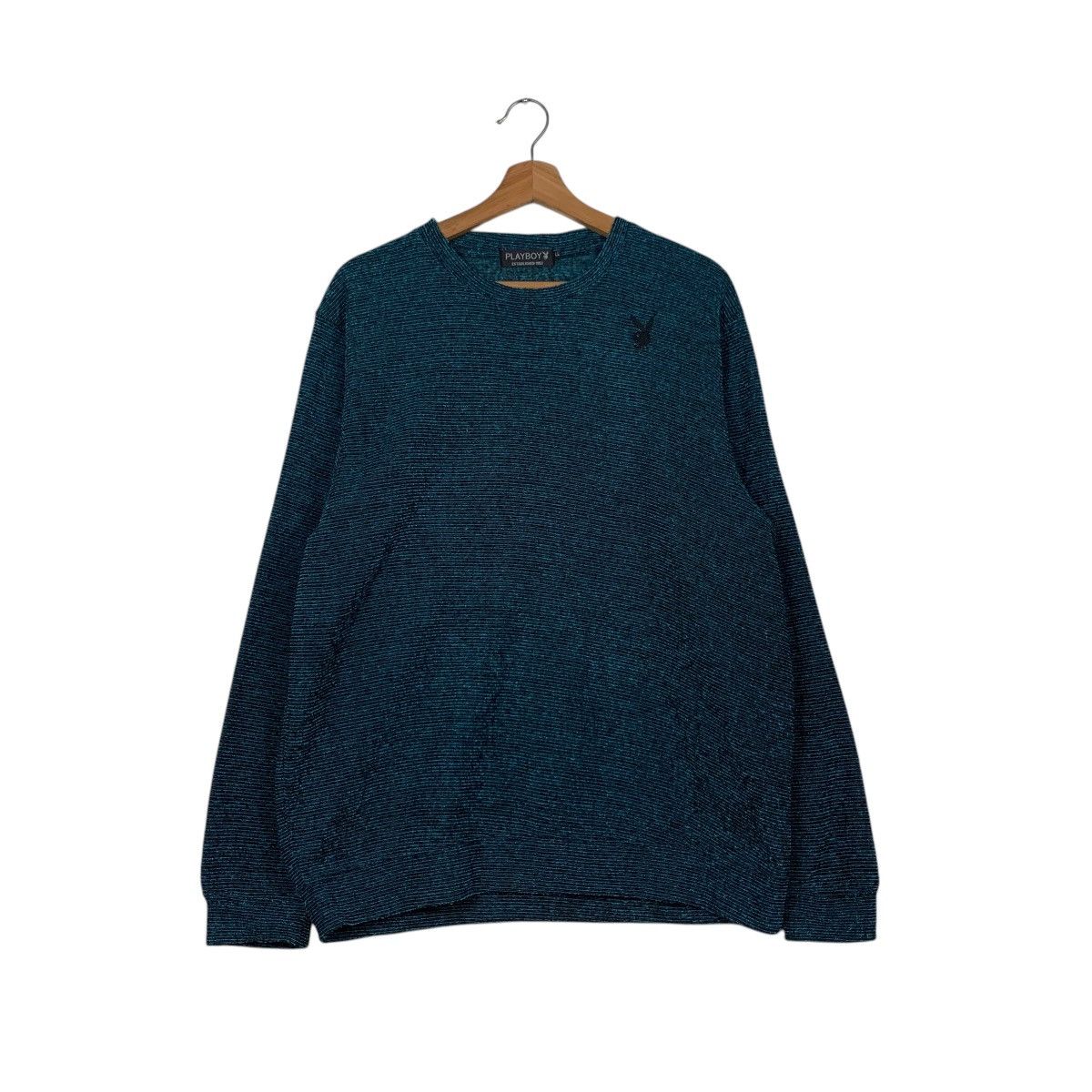 Vintage PLAYBOY Embroidery Bunny Logo Sweatshirt #1681-C75